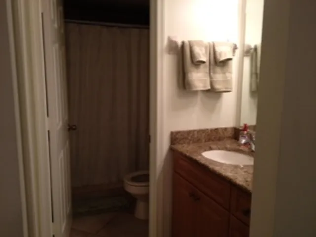 Master bath with walk-in shower 