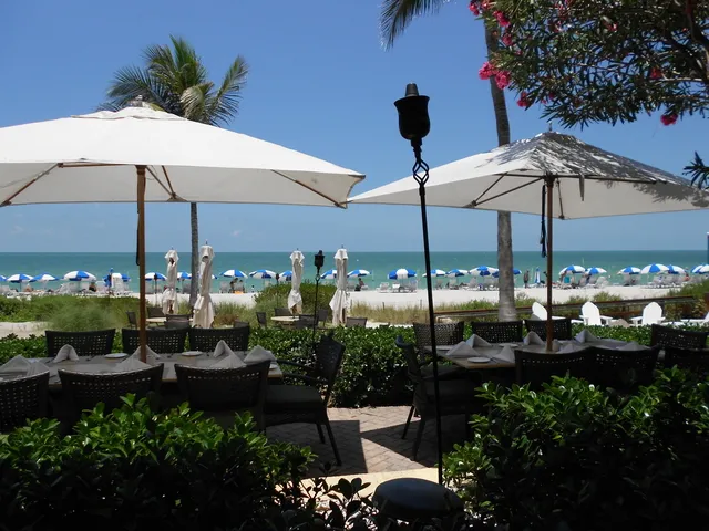 Turtle club just over 1 mile away.  Great place to eat and watch the sunset