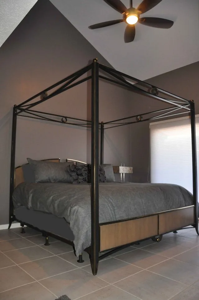 Master Bedroom with King Size Bedroom.