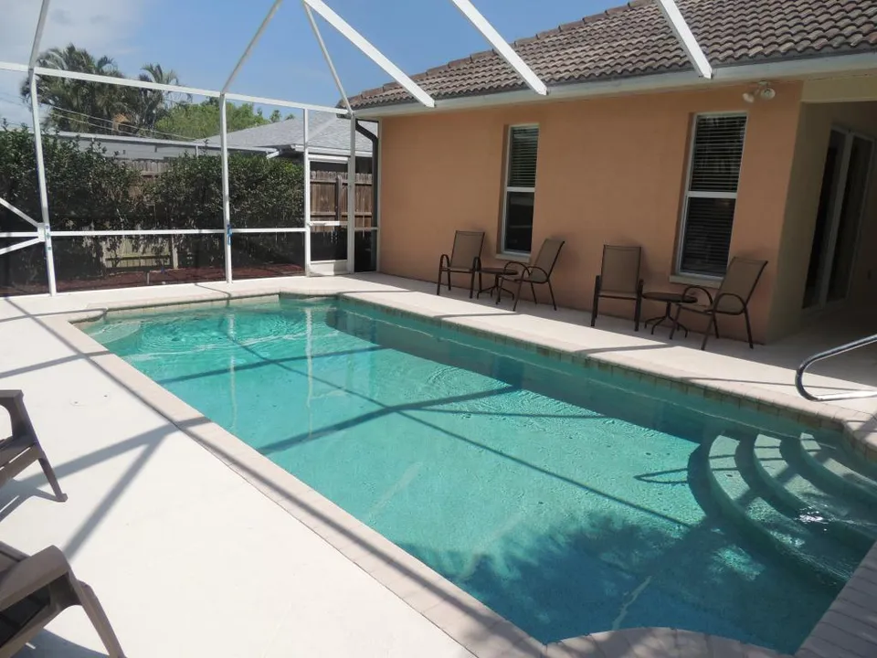 Large, heated private pool