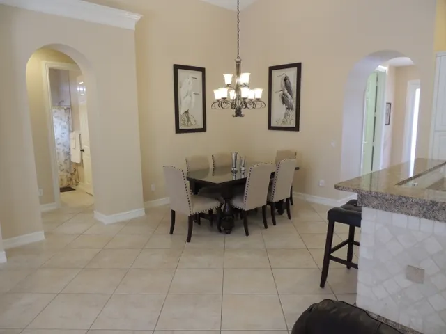 Dining room area