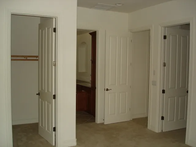 Master Bedroom with Spacious His & Her Walk-in Closest
