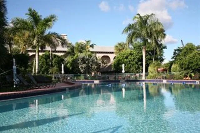 Palm Laced Poolside