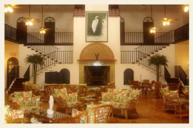 The Island Lodge lobby 