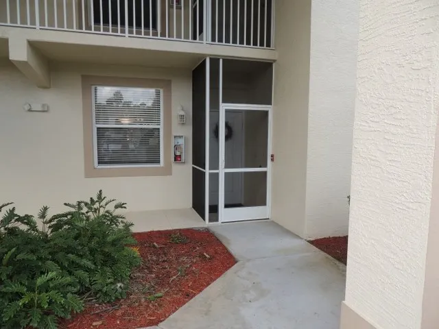 This first floor unit has amazing golf course views!