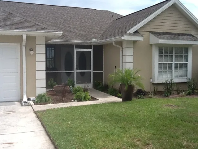 Front of the house