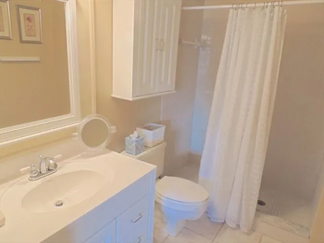Master bathroom with walk in shower