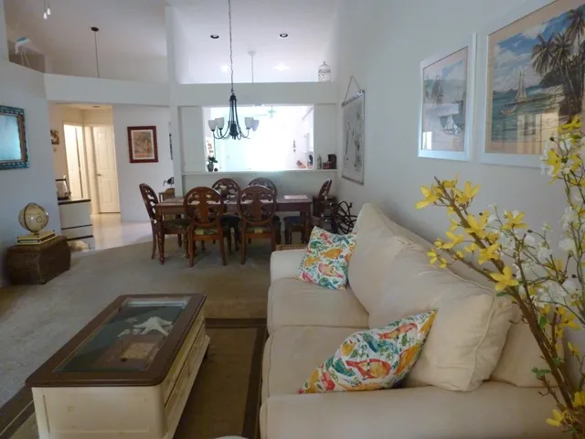 Comfortable lounging in the living area