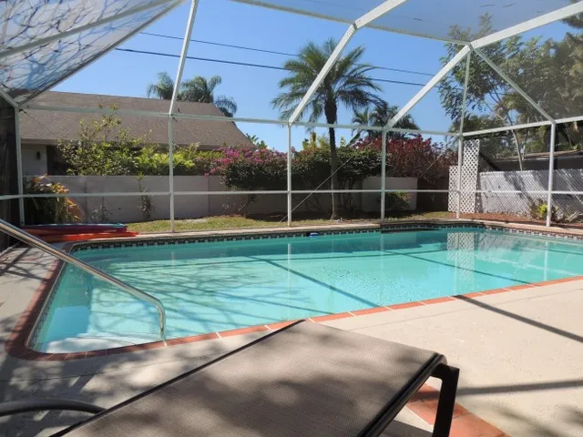 Your seat by the pool is waiting! Just bring your bathing suit & jump in