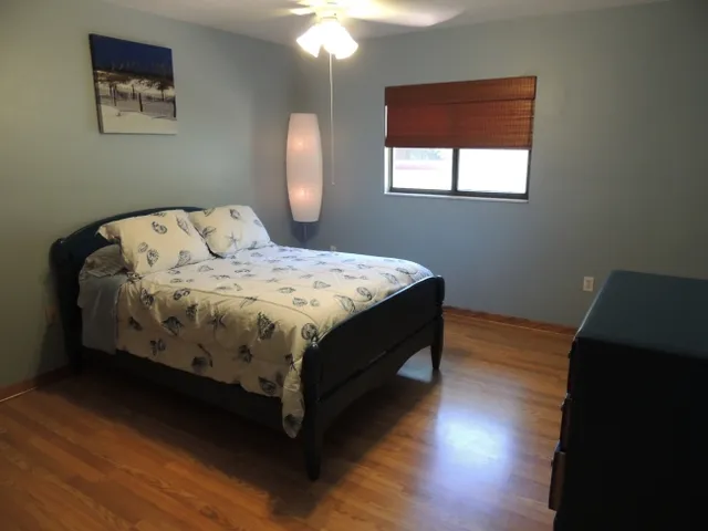 Guest room 2 has a queen bed