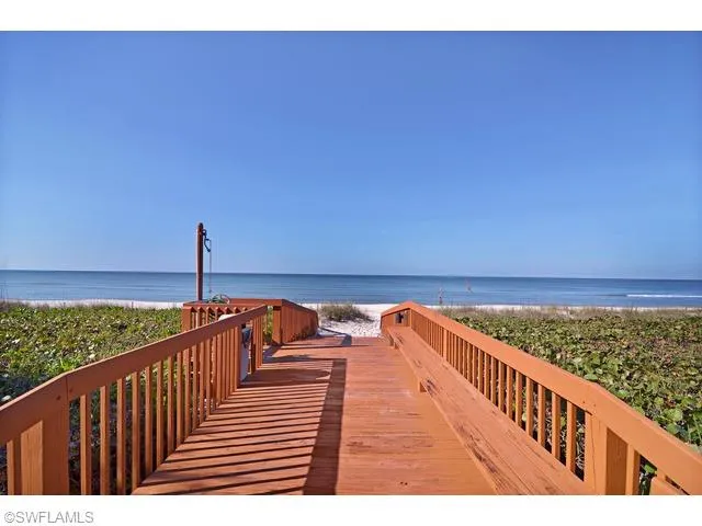 Beach access out your back door!