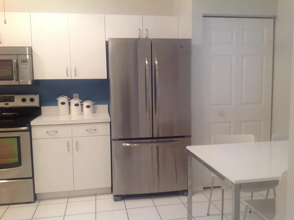 Breakfast nook in kitchen