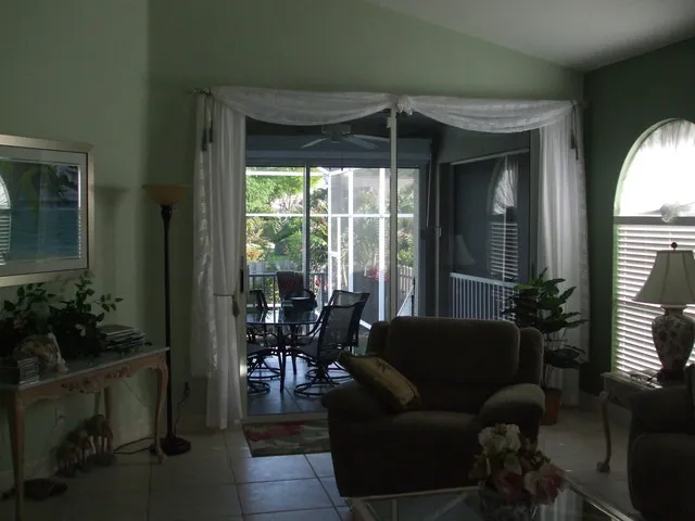 spacious and comfortable living area