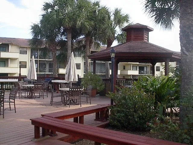 ENJOY THE GAZEBO/GRILL AREA FOR OUTSIDE DINING
