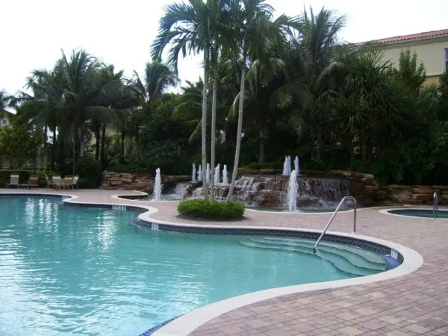 Pool and Waterfall
