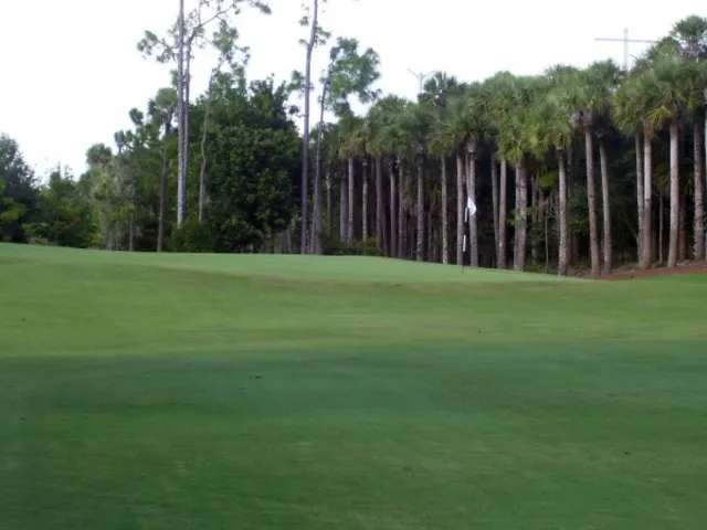 Greg Norman Golf Course right out the back lanai