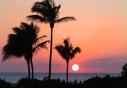Sunset view from your lanai