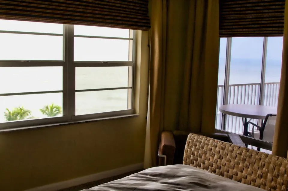 Gulf views from master bedroom