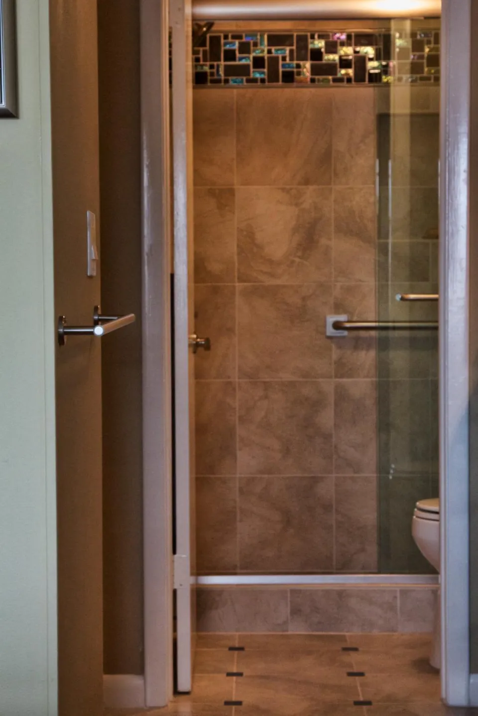 Walk in shower
