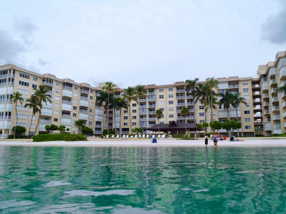Building view from Gulf