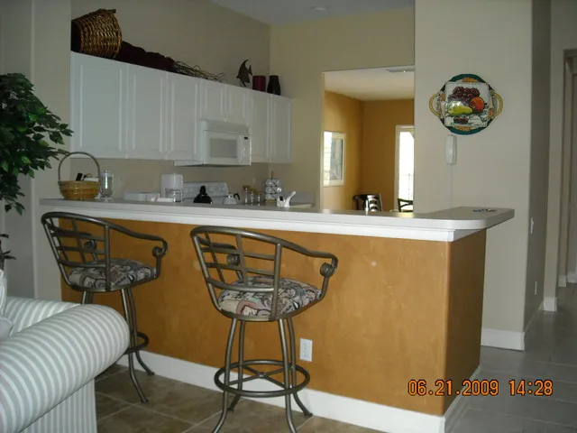 View into Kitchen from Living Area
