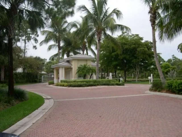 Front Entrance Gate Access into Tarpon Cove Community