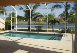 Enjoy the view from this heated pool