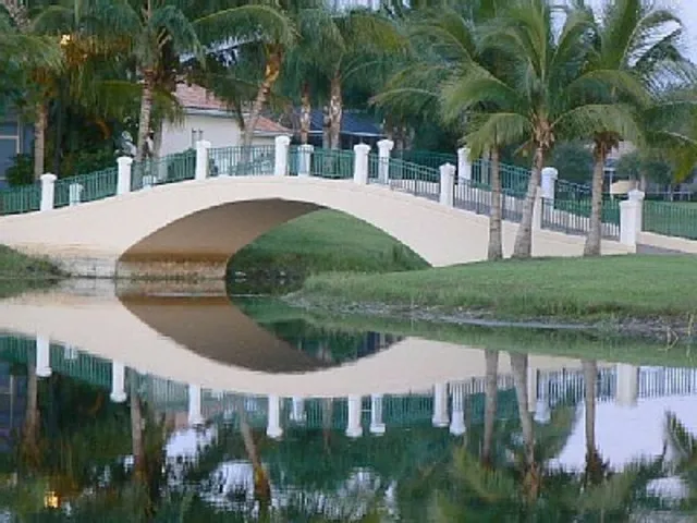 Walk around this lake over quaint cobblestone bridges. Great at sunset!