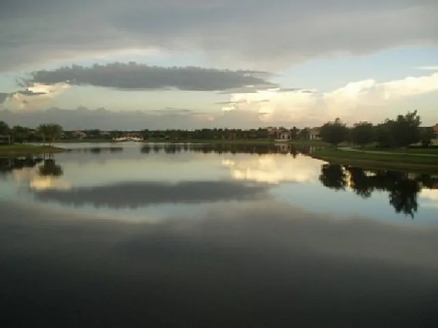 Breath taking lake is just steps outside your back door.