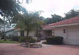Front of Home. 