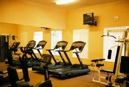 Nicely equipped gym!