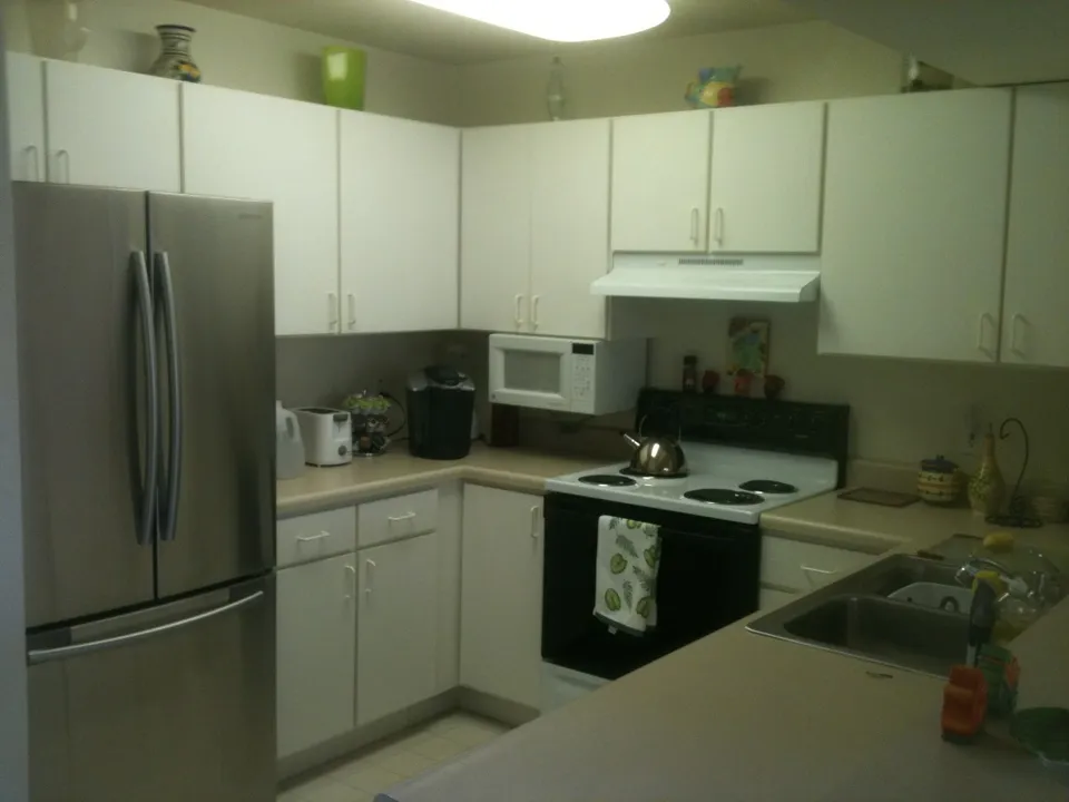 Fully stocked kitchen