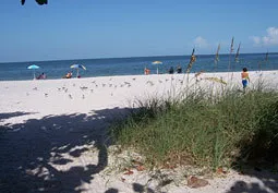 The Beach!  Directly accross the street.