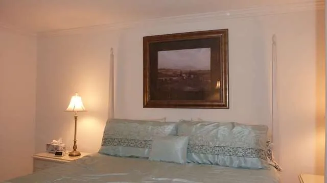 Relaxing Master Bedroom has Gulf views