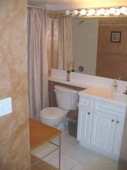 Faux Painted Bathroom.
