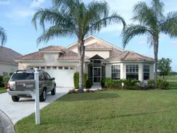Enjoy privacy in this Villa at the end of a cul-'de-sac".