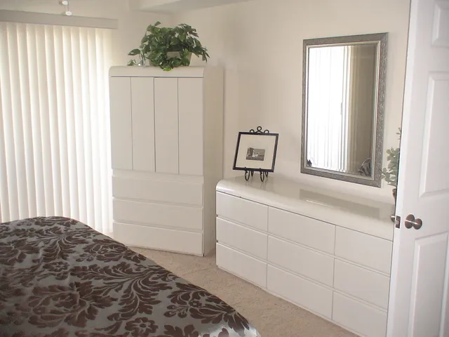 Enjoy access to the screened lanai from the master suite.