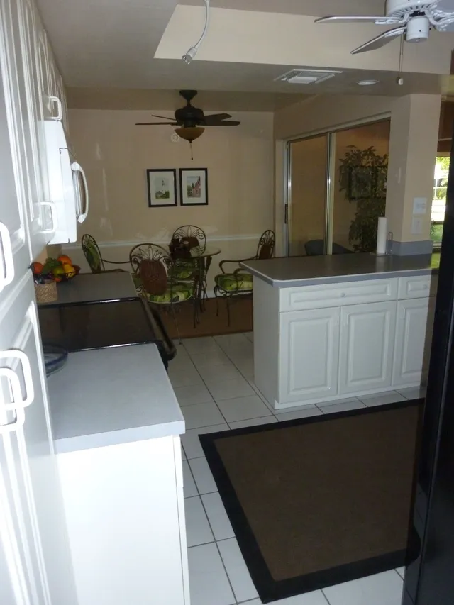 kitchen and breakfast nook