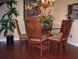 The Dining Room that seats 6.