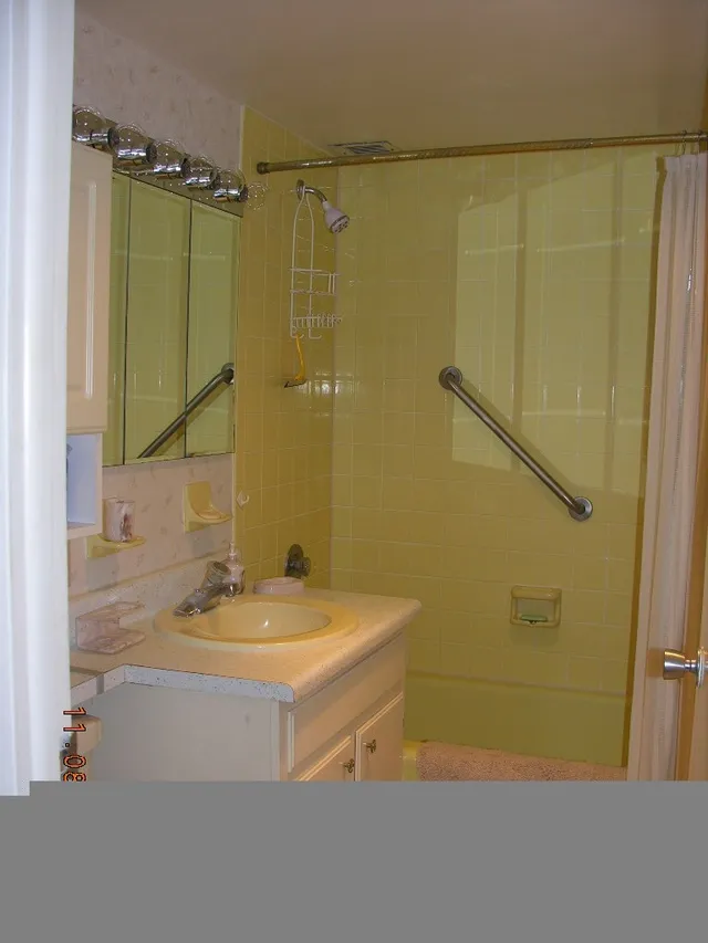 Well equipped bathroom.  There's another for men and women in lobby.