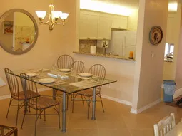 Dining Room is a nice buffer between Kitchen and living area