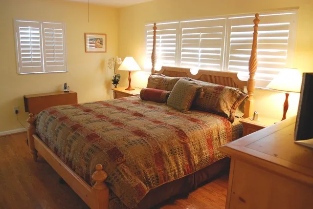 Another view of the master bedroom