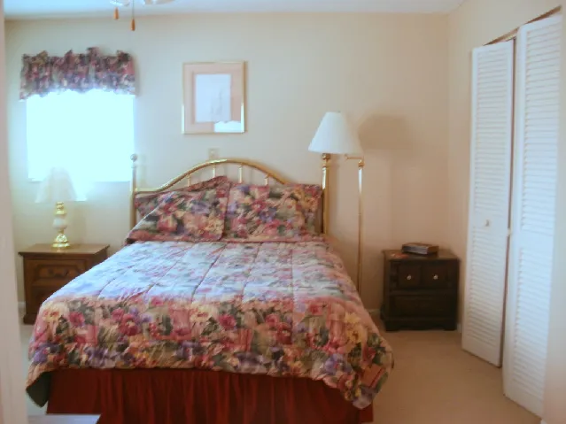 BDRM #1 WITH ADJOINING FULL BATH WITH SHOWER & DOUBLE WIDE CLOSET