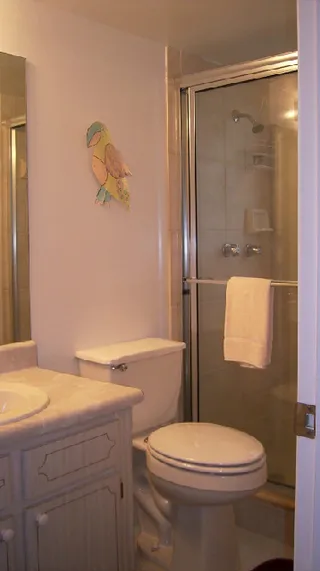 BDRM #1 HAS PRIVATE FULL BATH WITH FULLY TILED SHOWER & GRAB BARS