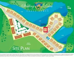 Site Plan. we are red square.
