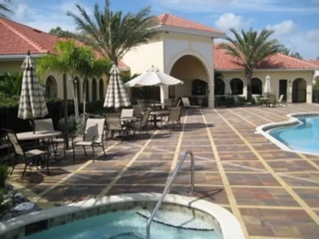 CLUBHOUSE POOL AND SPA AREA