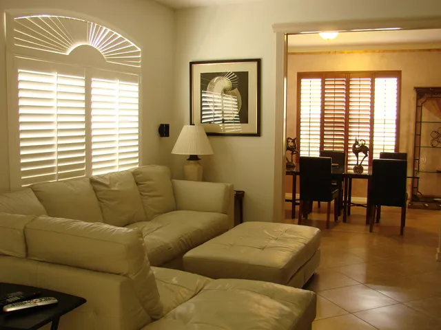 The sitting area is off of the dining room, very nicely furnished throughou