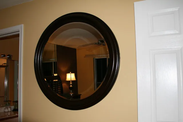 New mirror to match bedroom set. 