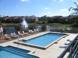 Pool View (Pool is currently closed)
