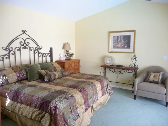 Master Bedroom Ensuite, King Bed with large private bath.